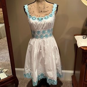 ANTONIO MELANI COTTON SPANDEX SUNDRESS IN SZ 4…NWT…PRECIOUS!!!